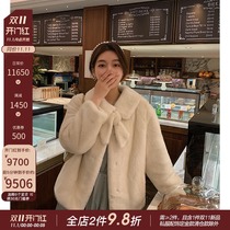 CC fur Sweet Bean mink new imported purple standard mink coat mink fur coat female whole Marten