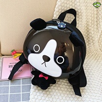 Anti-lost school bag cartoon kindergarten baby boys and girls children eggshell cute small backpack 1-3 years old 5-6 years old 4