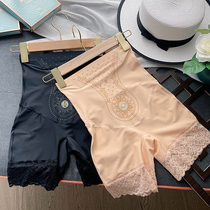 Net red space high-waisted underwear womens summer thin waist waist unscented hip pants postpartum harvest small belly body body