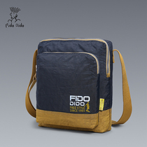 Fiddu Mens Shoulder Bag Fashion Leisure shoulder bag Waterproof Oxford Cloth Outdoor Small Backpack Korean Tide Bag