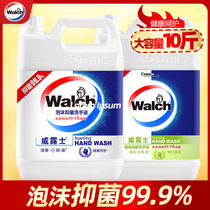 Wallus foam hand sanitizer Lime Yingrun 5L supplementary replacement hotel Hospital Children family bacteriostatic family