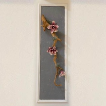 Wall-mounted floral foam PE multi-head simulation European American French rose Magnolia fake flower