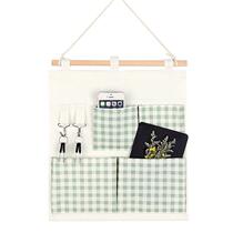 Student hanging bag wall dormitory wall jewelry home wall hanging storage bag small storage bag bookshelf