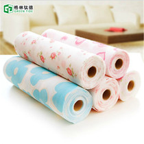 Green Titanium Japanese cabinet mat drawer mat drawer mat non-slip mat wardrobe mat paper household moisture-proof mat paper