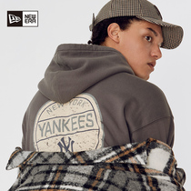 New Era New Era autumn and winter MLB new NY LA mens and womens casual warm pullover hooded old sweater tide
