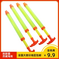 Childrens creative pull-out double hole water gun water gun for boys and girls educational toys wholesale gift stall supply hot sale