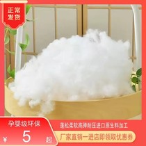 Jiangsu Provinces new pearl cotton high elastic doll silk cotton space fluffy cotton pillow core doll PP cotton filling cotton