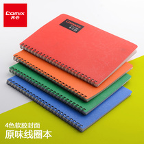 Qixin notebook stationery spiral this thread Circle Book exercise book Diary book A5 B5 wholesale notepad