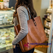 DIY handmade leather version ToteBag drawings paper pattern Paper type BDQ-58 tote bag version