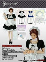1 6 soldiers clothes 12 inch Gothic female soldiers CC125 maid suits spot