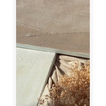 Pure hand painted American oil painting Silence Destitute Wind creatine Texture Decoration Painting Minimalist Pure Color Living Room Background Wall Folk Hangover Painting