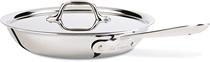 American All-Clad D3 stainless steel frying pan frying pan with lid 3-layer composite structure
