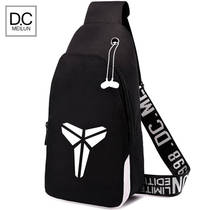 Versatile single shoulder bag skew satchel sports tide card backpack Cosby Tide Cards Joint Chest Bag Mens Fashion Casual