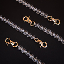 Light gold transparent acrylic chain 30cm 60cm 100cm 100cm 120cm resin bag chain handmade diy accessories
