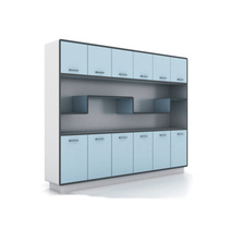 Office wooden file cabinet Low cabinet bookcase File cabinet Storage cabinet Chest of drawers Background cabinet Company hospital