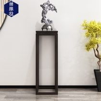 New Chinese solid wood Flower Shelf Racks Flowers a few Ming and Qing Classic Furniture Club Villa Zen of Furnishing Shelf Furniture