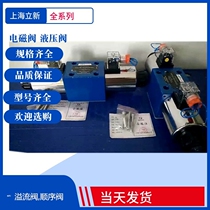 Shanghai Lixin hydraulic solenoid valve 4WE10D-L3X EW220-50 SHLIXIN single control hydraulic reversing valve