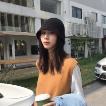 Western Moto Hat Children Fisherman Hat Spring Autumn Ins Wind Nets Red Cozy Sloth Wind Casual Hair Cord Hat Knit Cap Korean Version