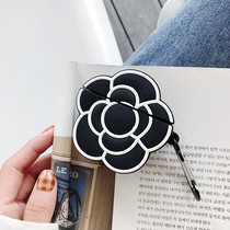 Hyuna Camellia AirPods Apple headset 1 2 generation wireless silicone anti-drop shell soft shell female personality application