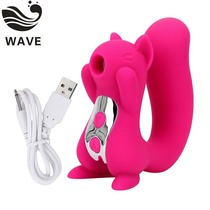 Sexy vibrating female teasing clitoris masturbator AV stick