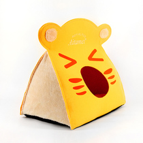 Clearance cat nest Winter warm cat supplies House Villa four seasons general cat house Cat house closed house nest