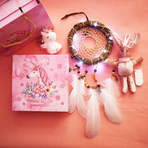 Handmade retro rattan Indian dream catcher girl soft sister room decoration 520 birthday gift