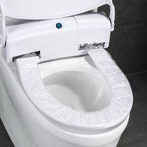 Intelligent automatic change of toilet cover turning pad disposable toilet strip plastic walking paper cleaning cover film cushion