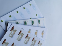 Small A4160g water drop leaf business card paper 16K business card paper laser with pattern business card paper business card printing