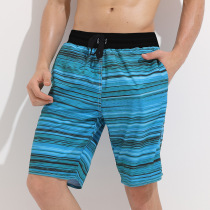 Export beach shorts loose large size quick-drying mens hot spring swimming trunks seaside leisure vacation big pants tide