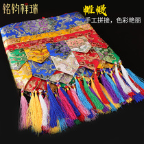 5 m curtain curtain fence wall around gold bupuma table 11# flower 2-story tip Buddha Hall decoration