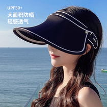 Shade sun hat women Summer anti-UV air top hat thin sunhat running sports bicycling sun hat man