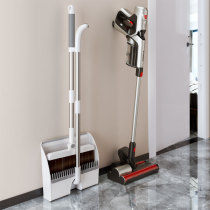 Broom set Household broom dustpan combination Sweeping broom Single sweep hair artifact wiper does not touch hair