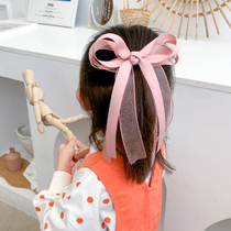 South Korean childrens butterfly knot headwear hair clip female baby hairpin princess side cute minimalist girl clips hair accessories