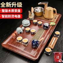 Fully automatic integrated tea set for home office Guests anti-scalding appliance tea tray Packer Gongfu tea furniture