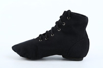 High-top adult children canvas jazz boots soft-soled dance shoes new practice shoes mens and womens modern dance shoes ballet