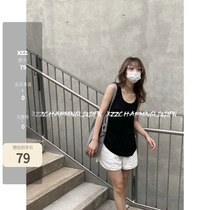 Xzz charmingl air-conditioned room just needs closed eye to sunscreen bottom vest sunscreen t-shirt female summer hooded sweatshirt