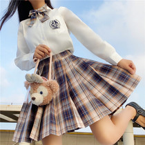 jk uniforms Summer academy Wind suit students dress class clothes genuine full set of foundation days school uniforms chauvah dresses