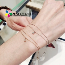 Japanese VendomeAoyama18 summer classic popular Diamond swaying double 18K gold bracelet