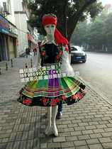 2020 Xin Jia dress new performance clothes performance costumes 56 ethnic dances to serve Russian female Nagas