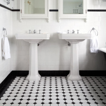 Fish Love Sugar Jane about black and white mosaic tiles 300 octagonal kitchen toilet wall brick and floor tiles