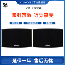 VLIODOR V10 home KTV audio 10 inch conference room full range professional card box speaker