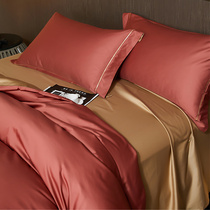 Dillila light extravagant satin full cotton four sets Xinjiang pure cotton nude sleeping European style upscale bed bedding with bedding