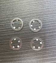 304 Stainless Steel Bearing Clip M6 Blocking Ring Plum Spring Round Fastener Elastic Spacer Spring Non CUSTOM