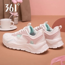 361 womens shoes sports shoes 2023 spring new womens leather lightweight 361-degree running shoes winter womens shoes