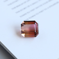 9 92 carat natural bicolor red beyonnaise naked stone anise finish electric light fire color full net body through private customization