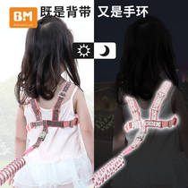 Anti-lost belt traction rope backpack Childrens anti-lost rope Baby anti-lost shoulder strap mother and child safety rope baby artifact