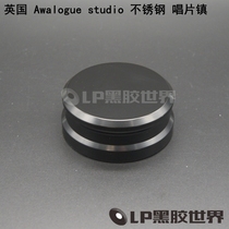 UK Awalogue studio HI-END LP vinyl stainless steel record Town Black