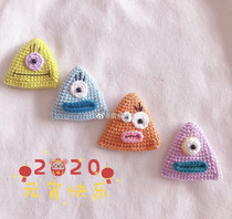 Look at the title electronic hook needle to unlock hand wool diy knitting tutorial little monster hook knit