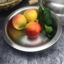 Store owner recommends good goods 18 10 stainless steel small plate thick 304 stainless steel dish dish dish 16cm