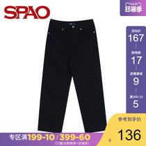 SPAO womens jeans womens spring and summer new jeans womens trousers SPTJ922S61